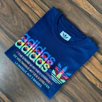Camiseta Adidas Azul DFC.