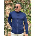 Jaqueta Zíper PRL Azul.