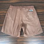 Bermuda Linho Peruano PRL Marrom.