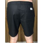 Bermuda Linho Peruano PRL Preto.
