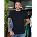 Camiseta Broksfield Preto. 
