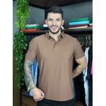 Polo Poliamida TH Marrom