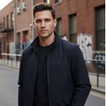 Jaqueta Zíper PRL Preto.