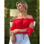 Blusa Gina Vermelho