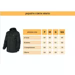 Jaqueta Zíper PRL Preto.