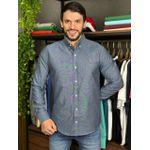 Camisa Manga Longa PRL Azul