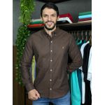 Camisa Manga Longa PRL Marrom