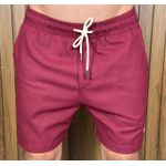 Bermuda Linho Peruano PRL Vinho.