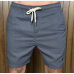 Bermuda Linho Peruano PRL Cinza.