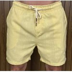 Bermuda Linho Peruano PRL Amarelo.