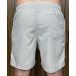 Bermuda Linho Peruano PRL Cinza.