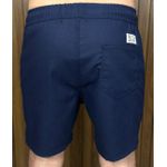 Bermuda Linho Peruano PRL Azul.