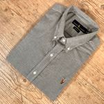 Camisa Manga Curta PRL Cinza⭐