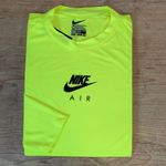 Camiseta Nike Dry Fit Manga Longa Verde⭐