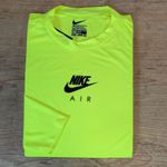 Camiseta Nike Dry Fit Manga Longa Verde