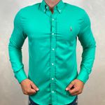 Camisa Manga Longa PRL Verde