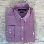 Camisa Manga Longa PRL Vinho ⭐