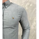 Camisa Manga Longa PRL Cinza⭐