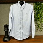 Camisa Manga Longa PRL Azul
