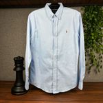 Camisa Manga Longa PRL Azul