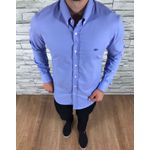Camisa Manga Longa LCT Azul Violeta