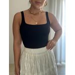 Body Alice Decote nas Costas Preta