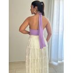 Blusa Yasmin Frente Única Roxa