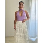 Blusa Yasmin Frente Única Roxa