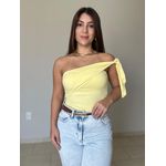 Blusa Julia de Nó Amarelo