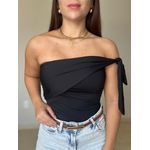 Blusa Julia de Nó Preto