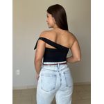 Blusa Julia de Nó Preto