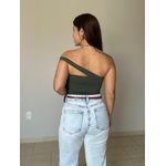 Blusa Julia de Nó Verde Militar