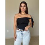Blusa Julia de Nó Preto