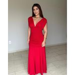 Vestido Lorena Vermelho