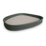 Bandeja Orgânica Stone Trissê 40x341x4,5 Cm -linha Eco