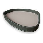 Bandeja Orgânica Stone Trissê 40x341x4,5 Cm -linha Eco