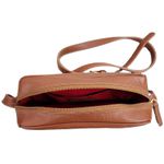 Bolsa Feminina Lu - Terracota - COURO LEGÍTIMO