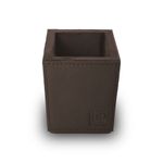 Porta Lápis WorkSpace - TABACO - Couro Legítimo
