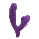 Estimulador Clitoriano Texturizado com Penetrador Ponto G e 10 Modos de Vibração e 5 de Pulsação