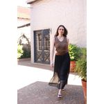 Regata Rendada - Marrom