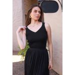 Cropped Lurex - Preto