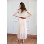 Regata Tricot Fios - Manteiga