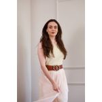 Regata Tricot Fios - Manteiga