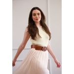 Regata Tricot Fios - Manteiga