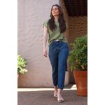 Blusa Tricot Ponto -Oliva