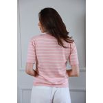 Blusa Tricot Listras - Rosa