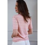 Blusa Tricot Listras - Rosa