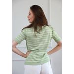 Blusa Tricot Listras - Verde