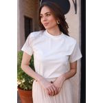 T Shirt Algodão - Off White