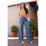 Colete Tricot Modal - Açafrão